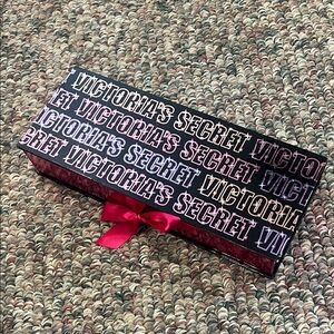 Victoria's Secret Black Box with Pink Ribbon